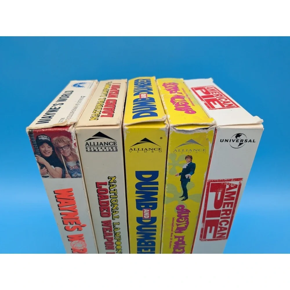 90's Comedy VHS Lot (5 Tapes) - Dumb & Dumber, Wayne's World, Austin Powers ++ - Picture 6 of 7